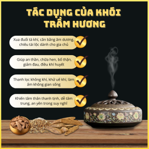 Tác dụng của khói trầm
