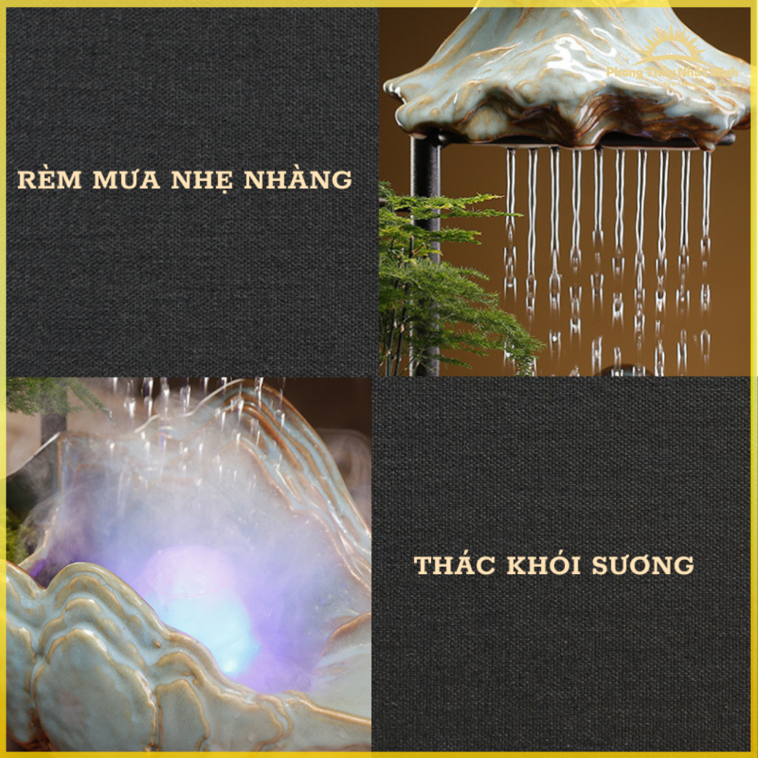 Thác Nước - Khói Trầm Hương Phật Di Lặc Hoan Hỉ (1)
